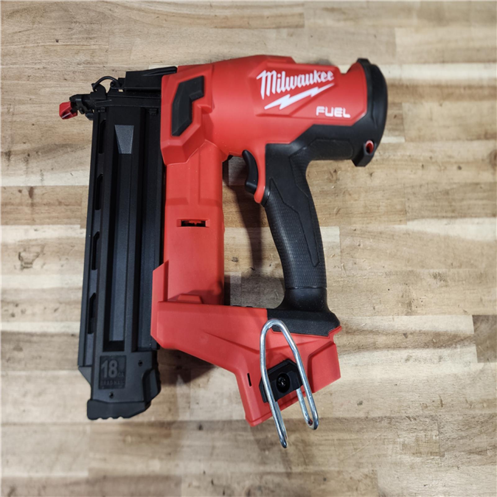 HOUSTON LOCATION - AS-IS Milwaukee FUEL 18-Volt Lithium-Ion Brushless Cordless Gen II 18-Gauge Brad Nailer (Tool-Only)