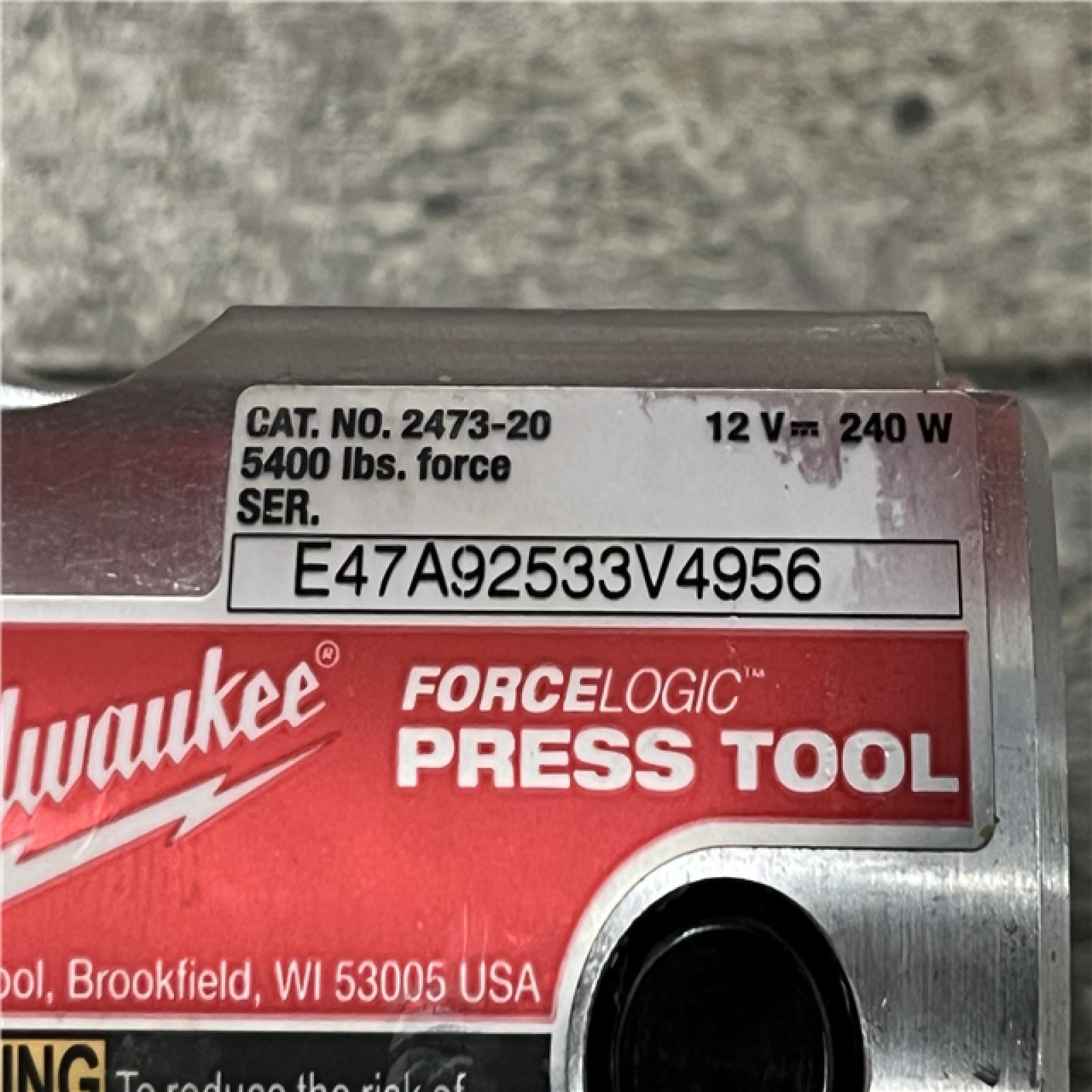 AS-IS Milwaukee 12-Volt Lithium-Ion Force Logic Cordless Press Tool Kit