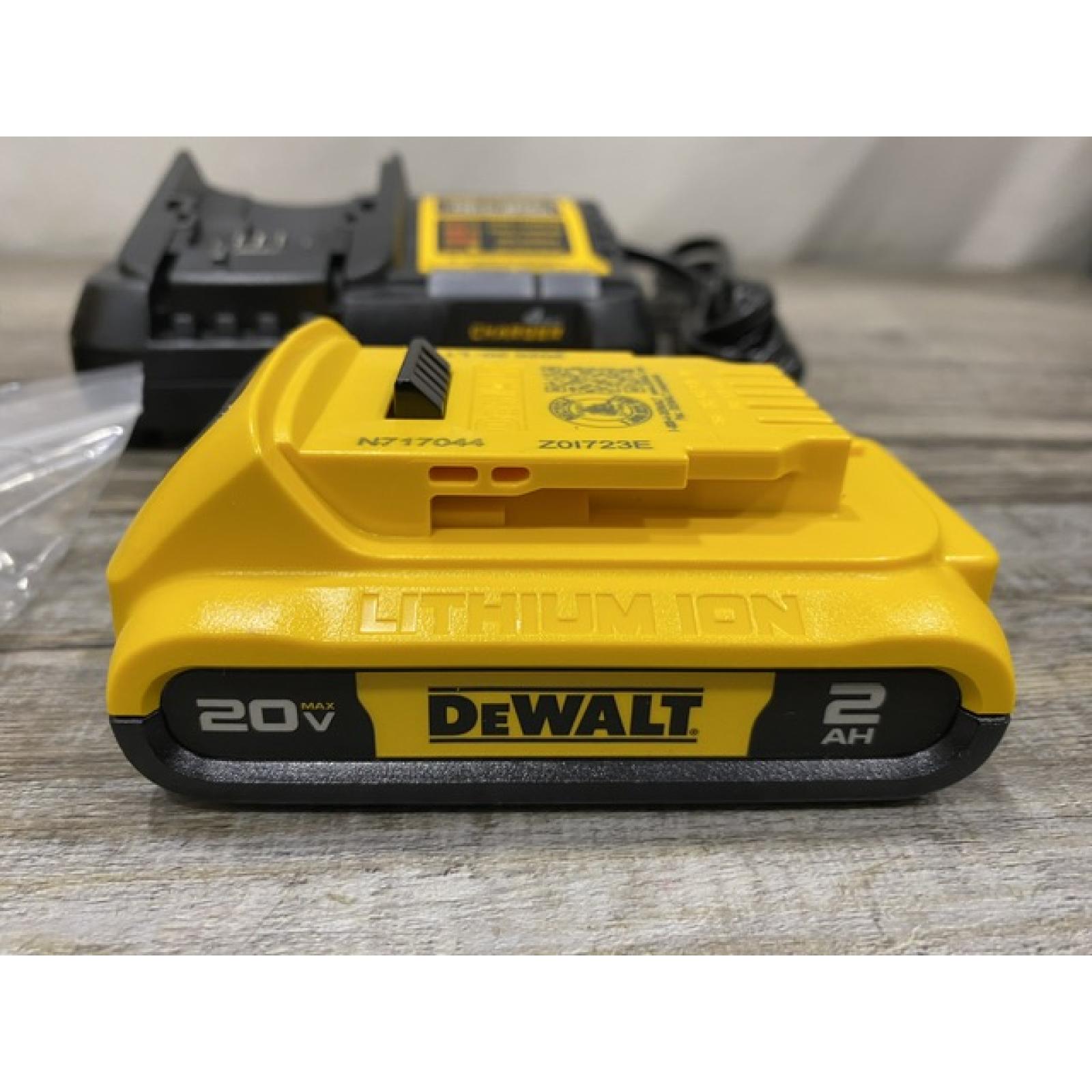 AS-IS DEWALT Atomic 20V Max Lithium-Ion Brushless Cordless Compact 1/4 in. Impact Driver Kit