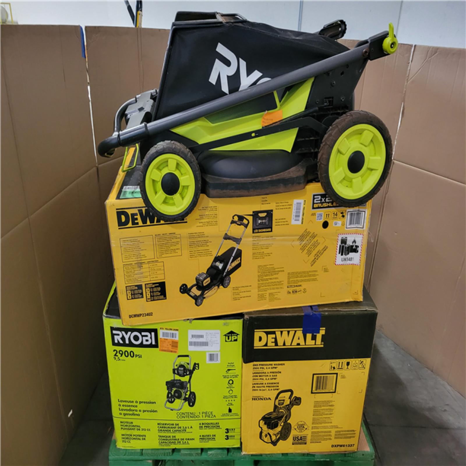 CALIFORNIA AS-IS OUTDOOR POWER EQUIPMENT