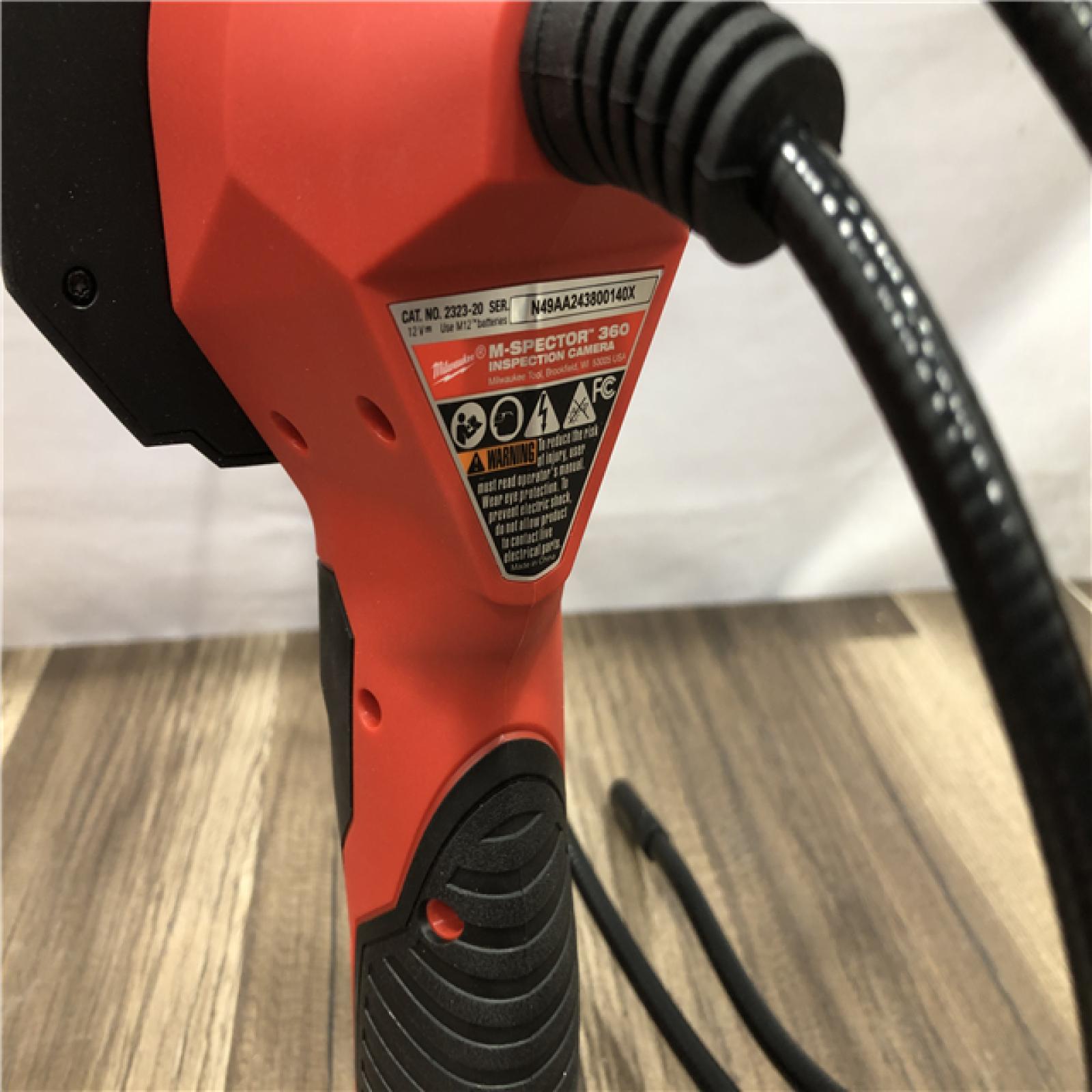 AS-IS Milwaukee 12V Lithium-Ion Cordless M-SPECTOR 360-Degree 4 ft. Inspection Camera Kit