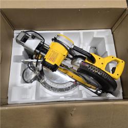 LIKE NEW! - DEWALT 12-in Dual Bevel Sliding Compound Miter Saw