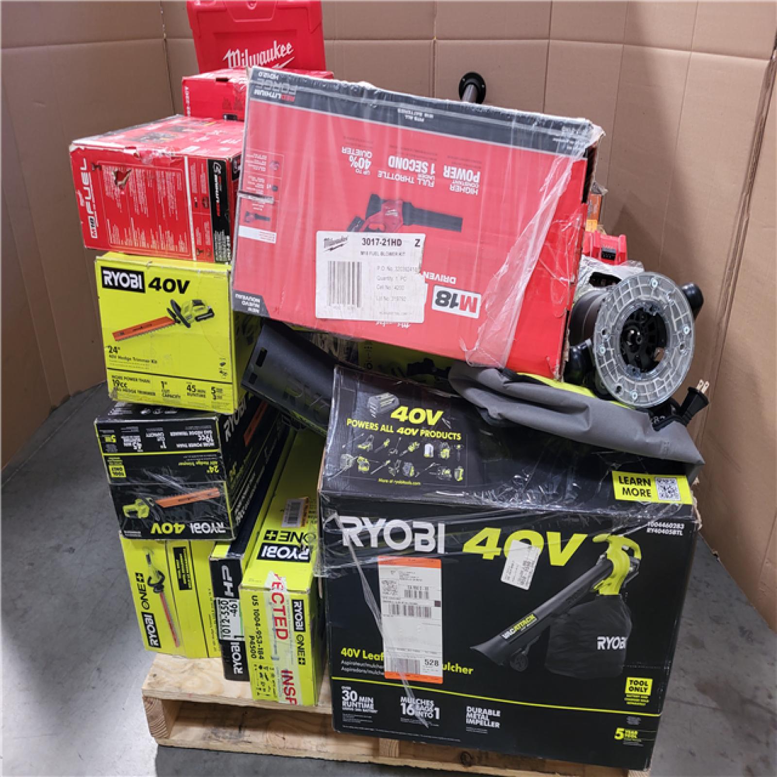 CALIFORNIA AS-IS TOOL PALLET