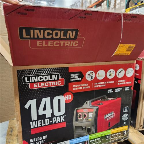 Dallas Location - As-Is Lincoln Electric Weld-Pak 140 Amp MIG