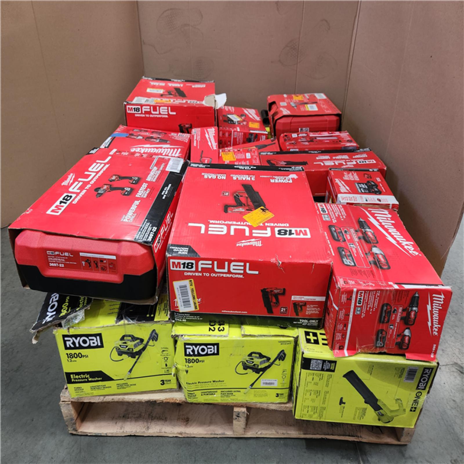 CALIFORNIA AS-IS TOOL PALLET