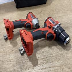 AS-IS Milwaukee 18-Volt Lithium-Ion Brushless Cordless Compact Hammer Drill/Impact Combo Kit