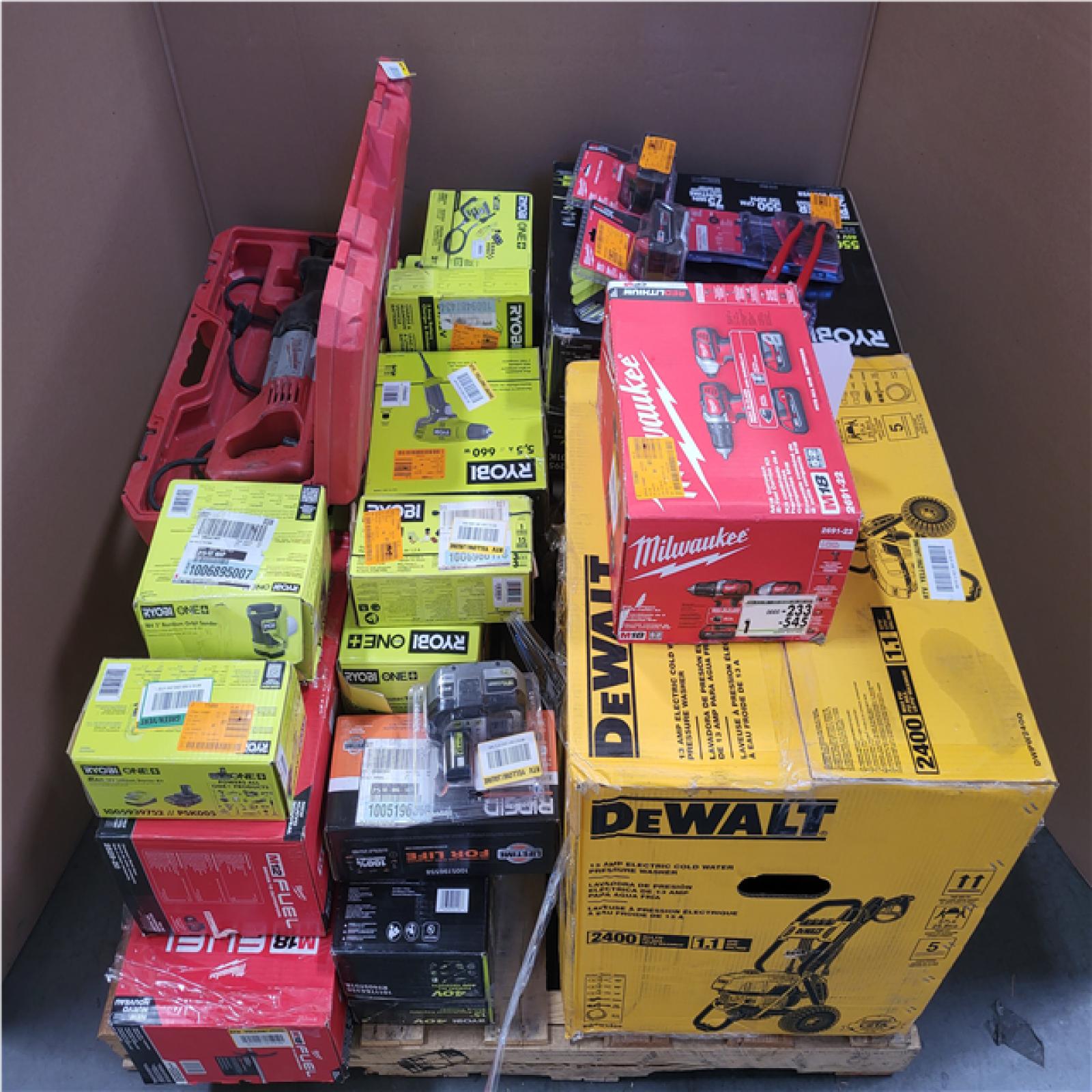CALIFORNIA AS-IS TOOL PALLET
