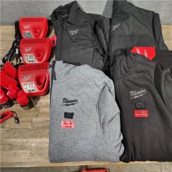 HOUSTON LOCATION - AS-IS MILWAUKEE 4 HEATED CLOTHING COMBO KIT