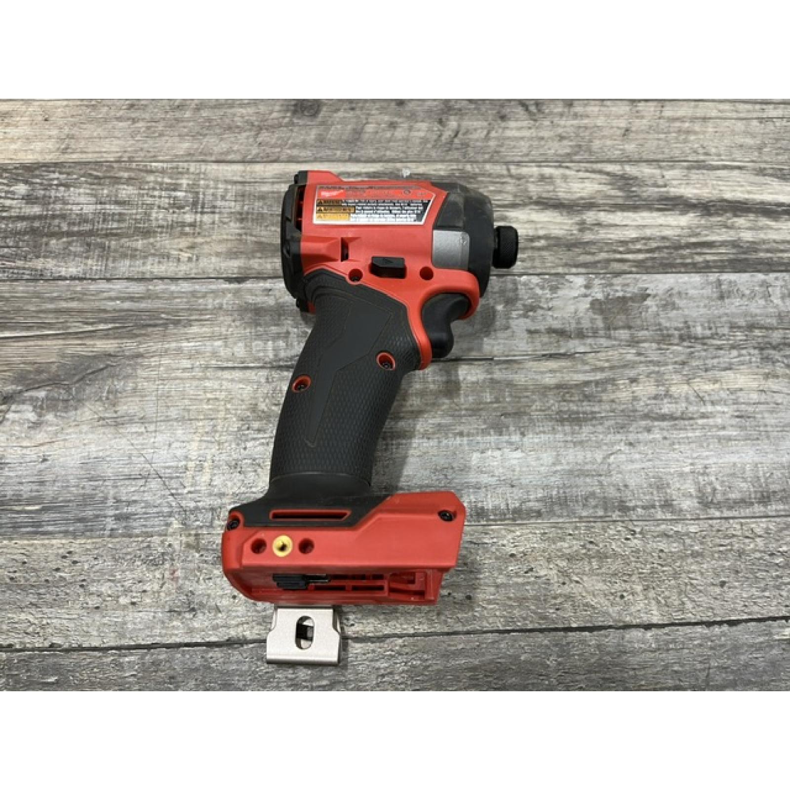 AS-IS Milwaukee FUEL 18V Lithium-Ion Brushless Cordless 1/4 in. Hex Impact Driver (Tool-Only)