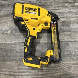 AS-IS DEWALT 20V MAX XR Lithium-Ion Cordless 18-Gauge Narrow Crown Stapler Kit