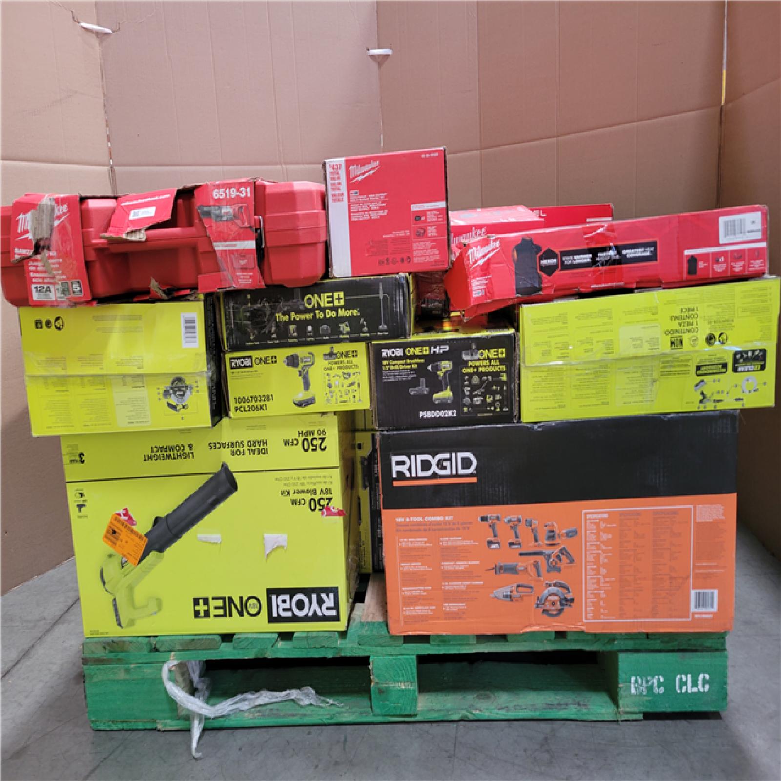 CALIFORNIA AS-IS TOOL PALLET