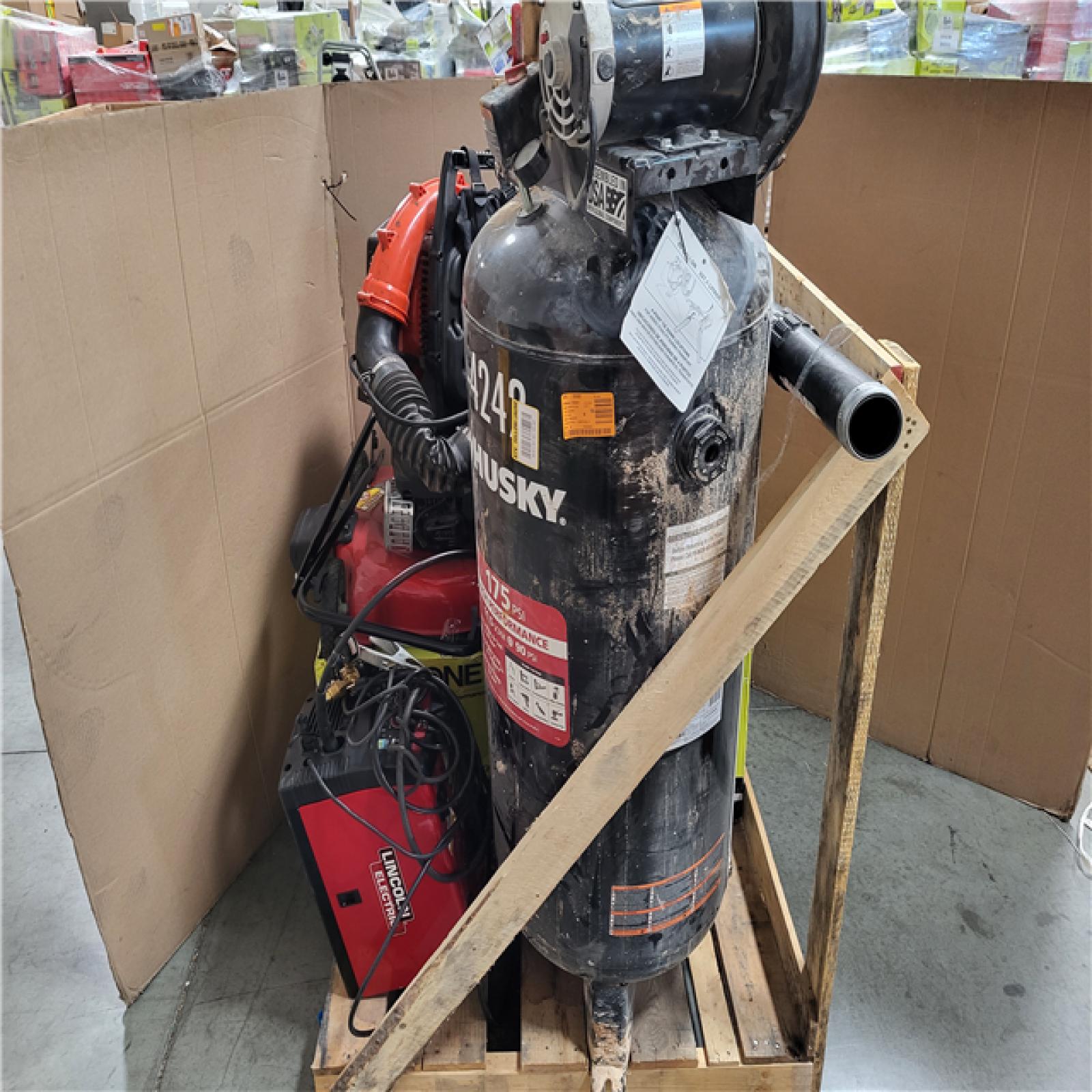 CALIFORNIA AS-IS OUTDOOR POWER EQUIPMENT