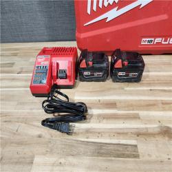 HOUSTON LOCATION - AS-IS Milwaukee  FUEL 18V Lithium-Ion Brushless Cordless Hammer Drill and Impact Driver Combo Kit