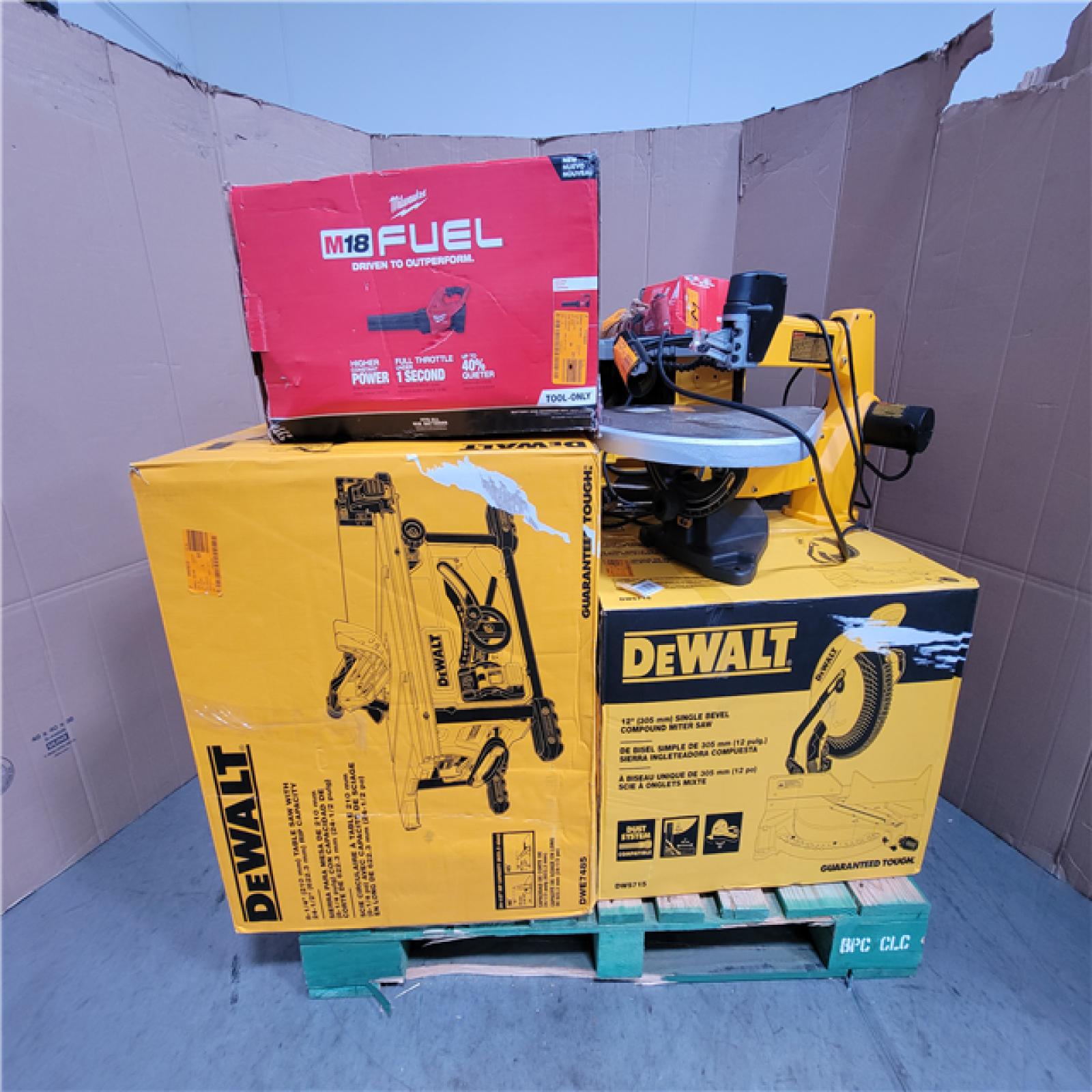 CALIFORNIA AS-IS TOOL PALLET