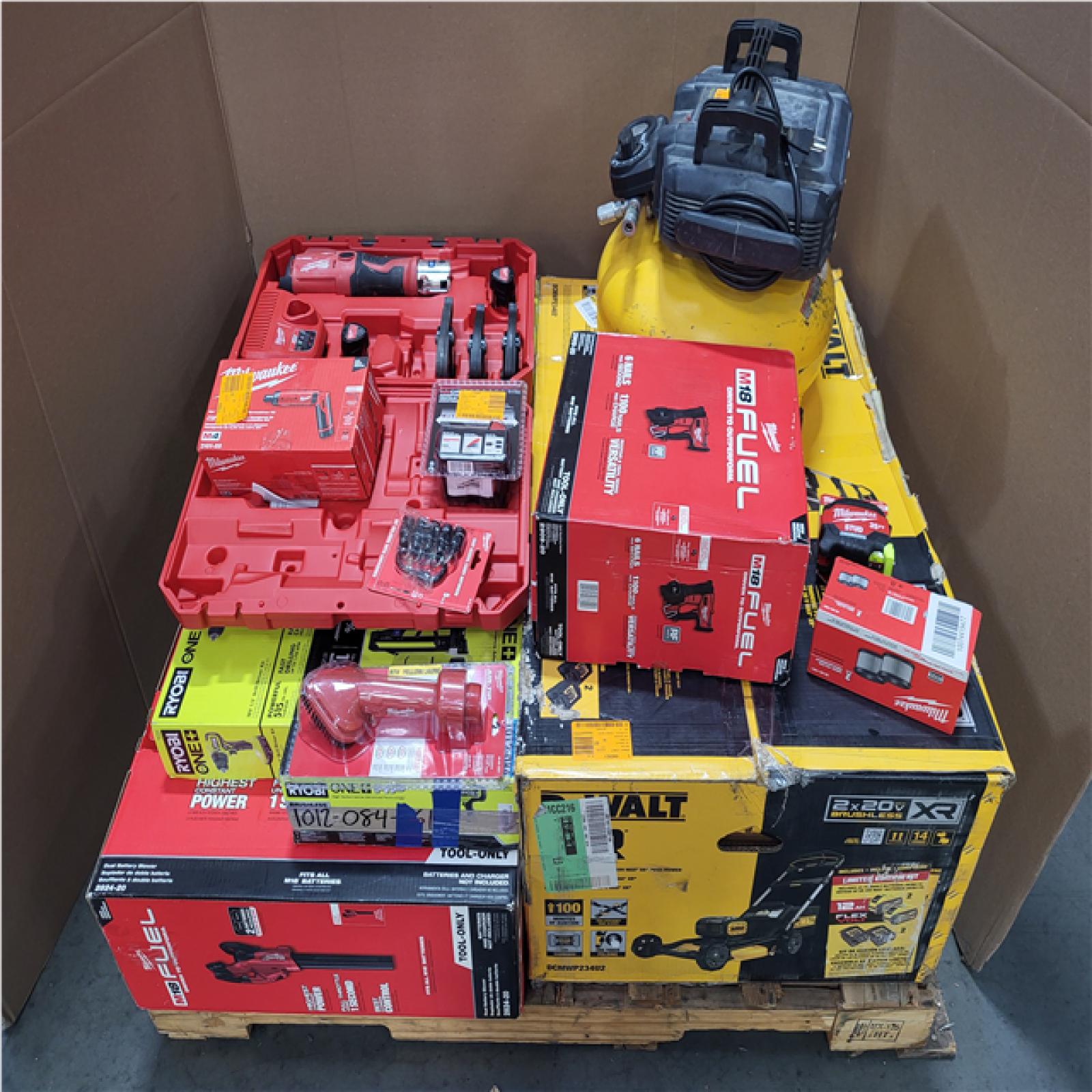 CALIFORNIA AS-IS TOOL PALLET