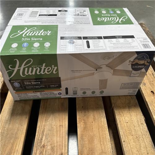 California AS-IS Hunter 52 in. Sierra Ceiling Fan