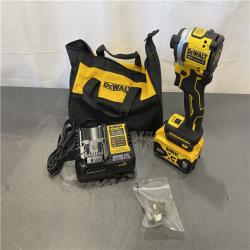 AS-IS - DeWalt 20V MAX ATOMIC 1/4 in. Cordless Brushless 3-Speed Impact Driver Kit