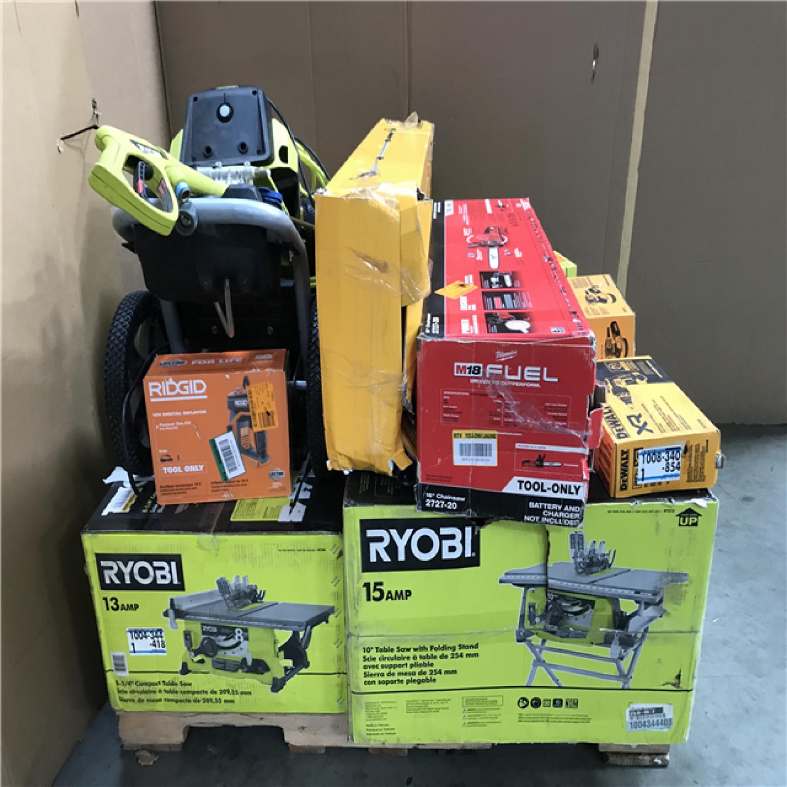 CALIFORNIA AS-IS TOOL PALLET