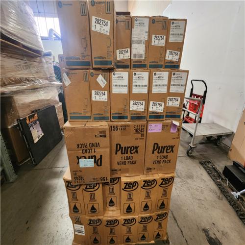 Phoenix AS-IS Mixed Pallet of Cleaning Detergents, Soaps and Dispensers