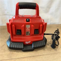 AS-IS Milwaukee M18 18-Volt Lithium-Ion 6-Port Sequential Battery Charger