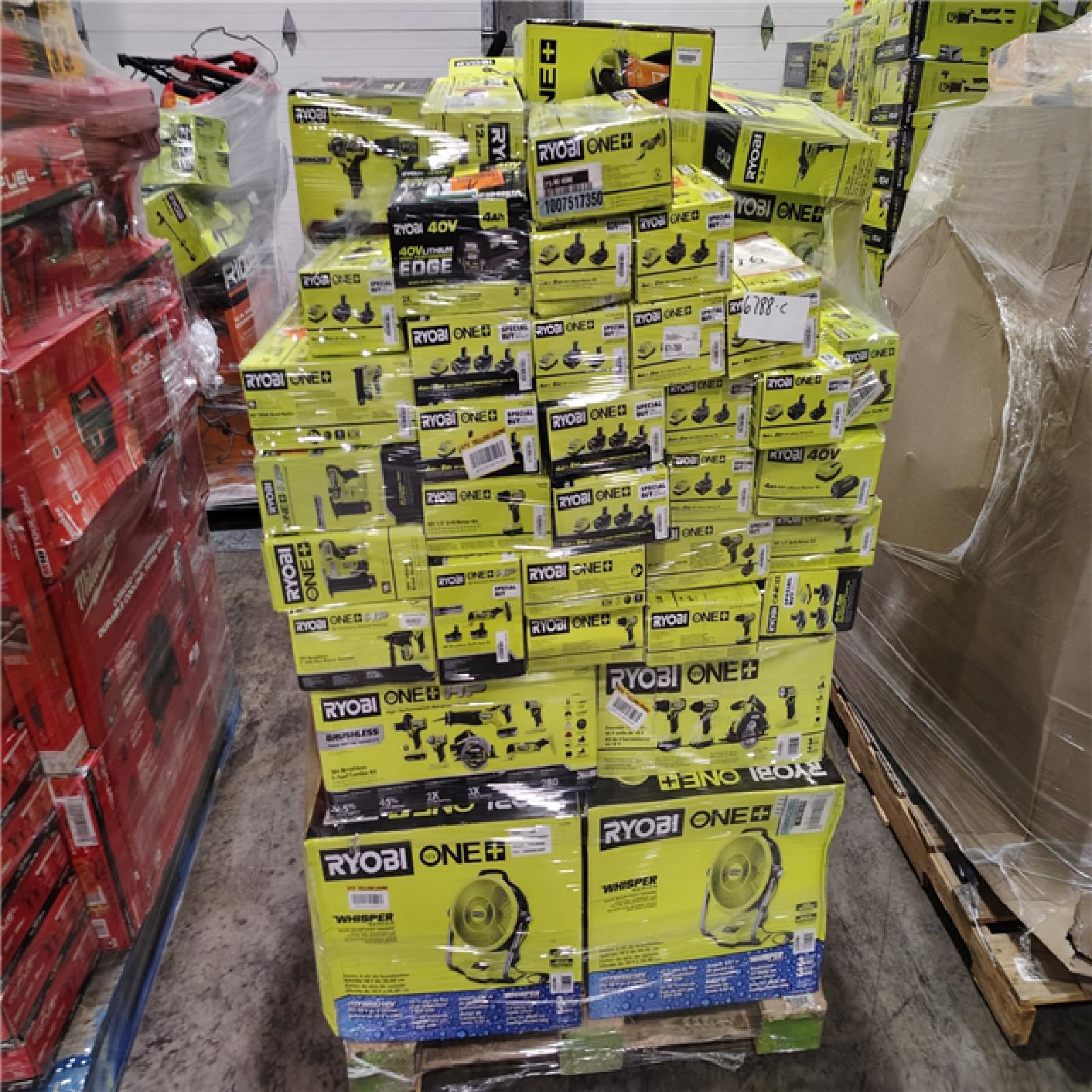 Pittston Location As-Is Power Tools Partial Truckload (13 Pallets) 6788-C