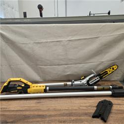 AS-IS DEWALT 20V MAX 8in. Brushless Cordless Battery Powered Pole Saw (Tool Only)