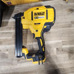 HOUSTON LOCATION - AS-IS DeWALT DCN681D1 20-Volt MAX 18ga Cordless Brushless Narrow Crown Stapler Kit