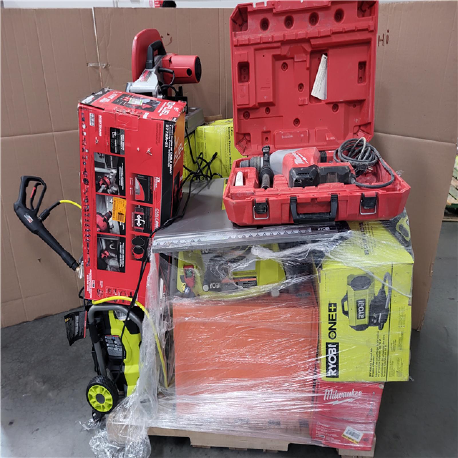 CALIFORNIA AS-IS TOOL PALLET