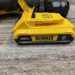 AS-IS DEWALT 20V MAX XR Lithium-Ion Cordless 18-Gauge Narrow Crown Stapler Kit