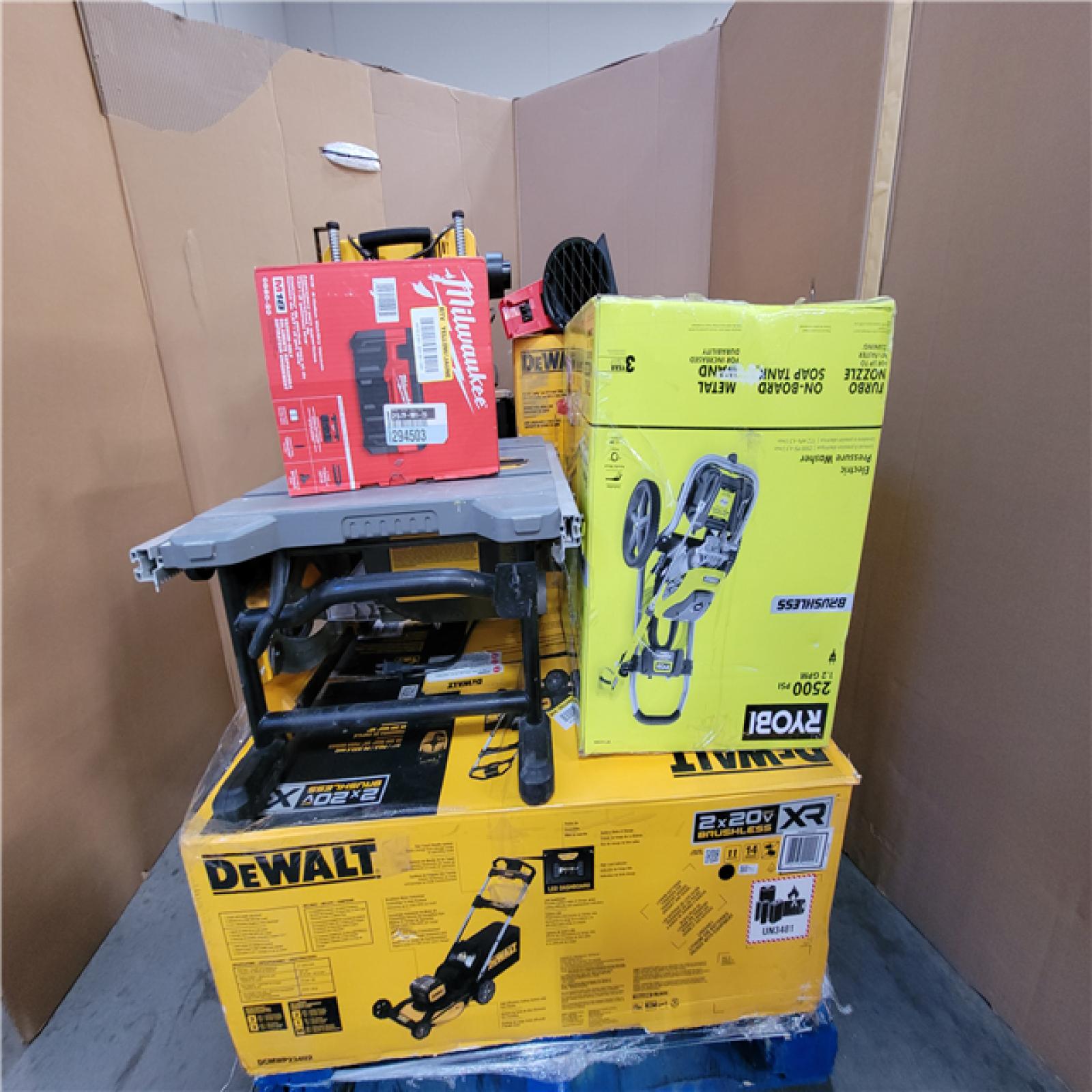 CALIFORNIA AS-IS TOOL PALLET