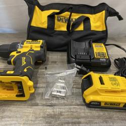 AS-IS DEWALT Atomic 20V Lithium-Ion Cordless Compact 1/2 in. Drill/Driver Kit