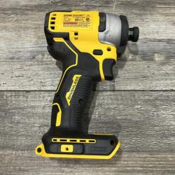 AS-IS DEWALT Atomic 20V Max Lithium-Ion Brushless Cordless Compact 1/4 in. Impact Driver Kit