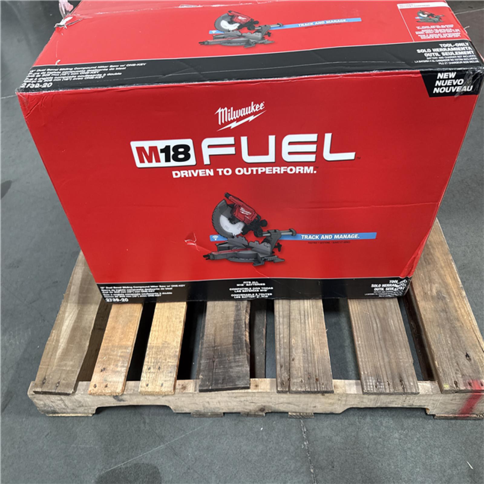 California NEW Milwaukee 12 Dual Bevel Sliding Compound Miter Saw (Tool Only)