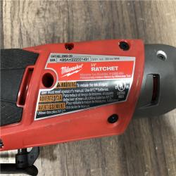 AS-IS Milwaukee FUEL 12V 3/8 in. Lithium-Ion Brushless Cordless Extended Reach Ratchet (Tool-Only)