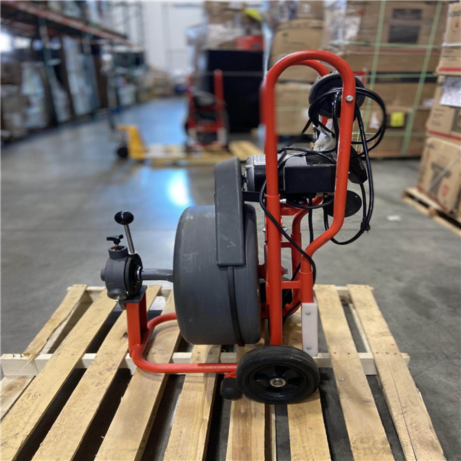 DALLAS LOCATION - RIDGID K-750 Drain Cleaning Snake Auger Drum Machine