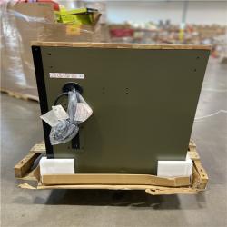 DALLAS LOCATION - Husky Limited Edition 52 in. x 24.5 in. D 10-Drawer Army Green Mobile Workbench with Solid Wood Top