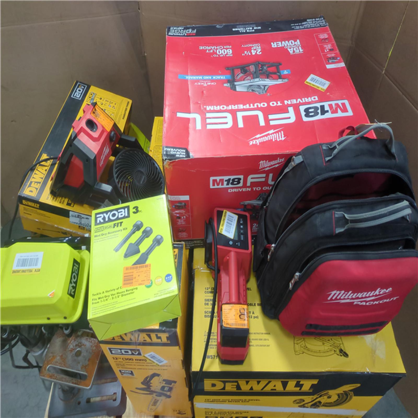 CALIFORNIA AS-IS TOOL PALLET