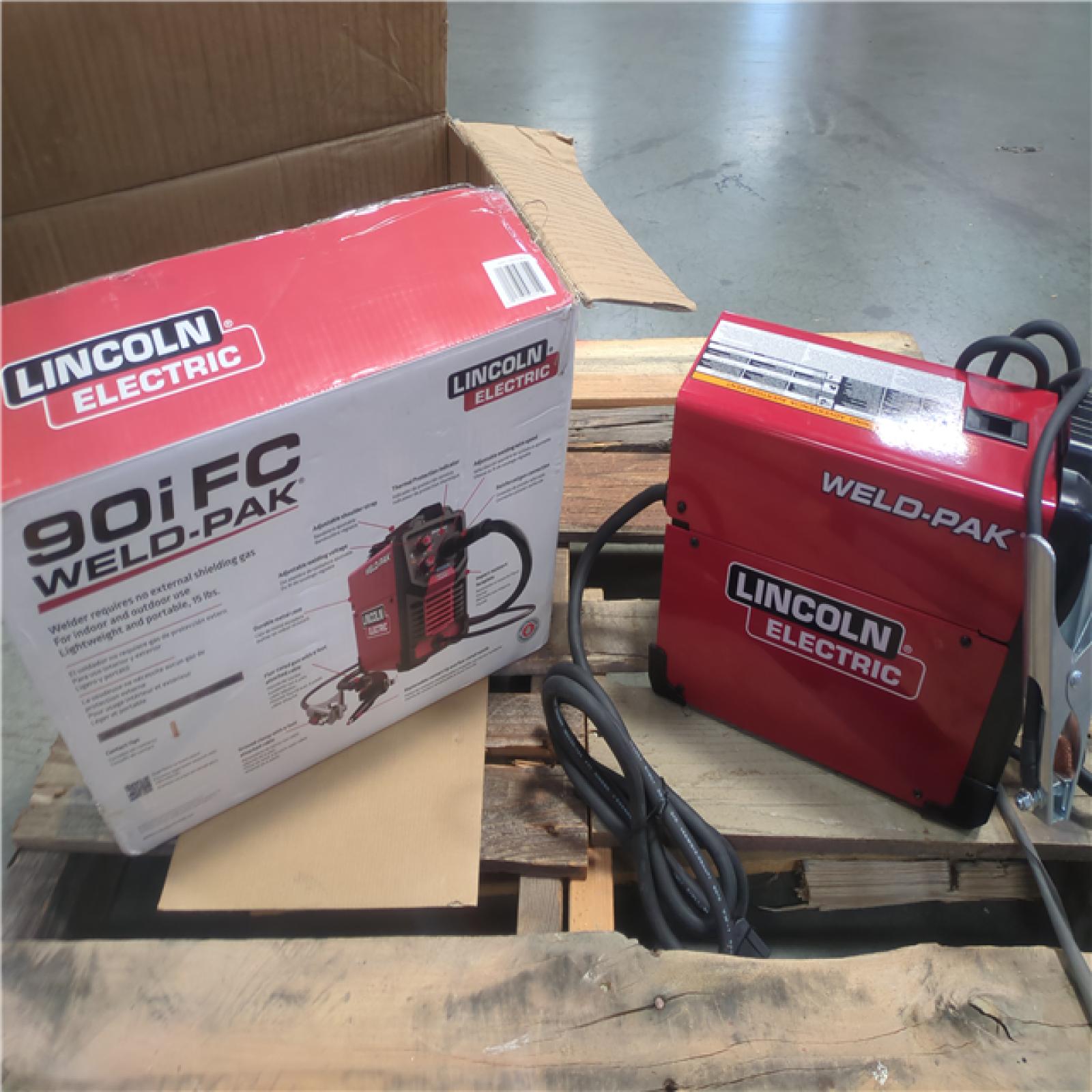 CALIFORNIA AS-IS lINCOLN ELECTRIC WELD-PAK