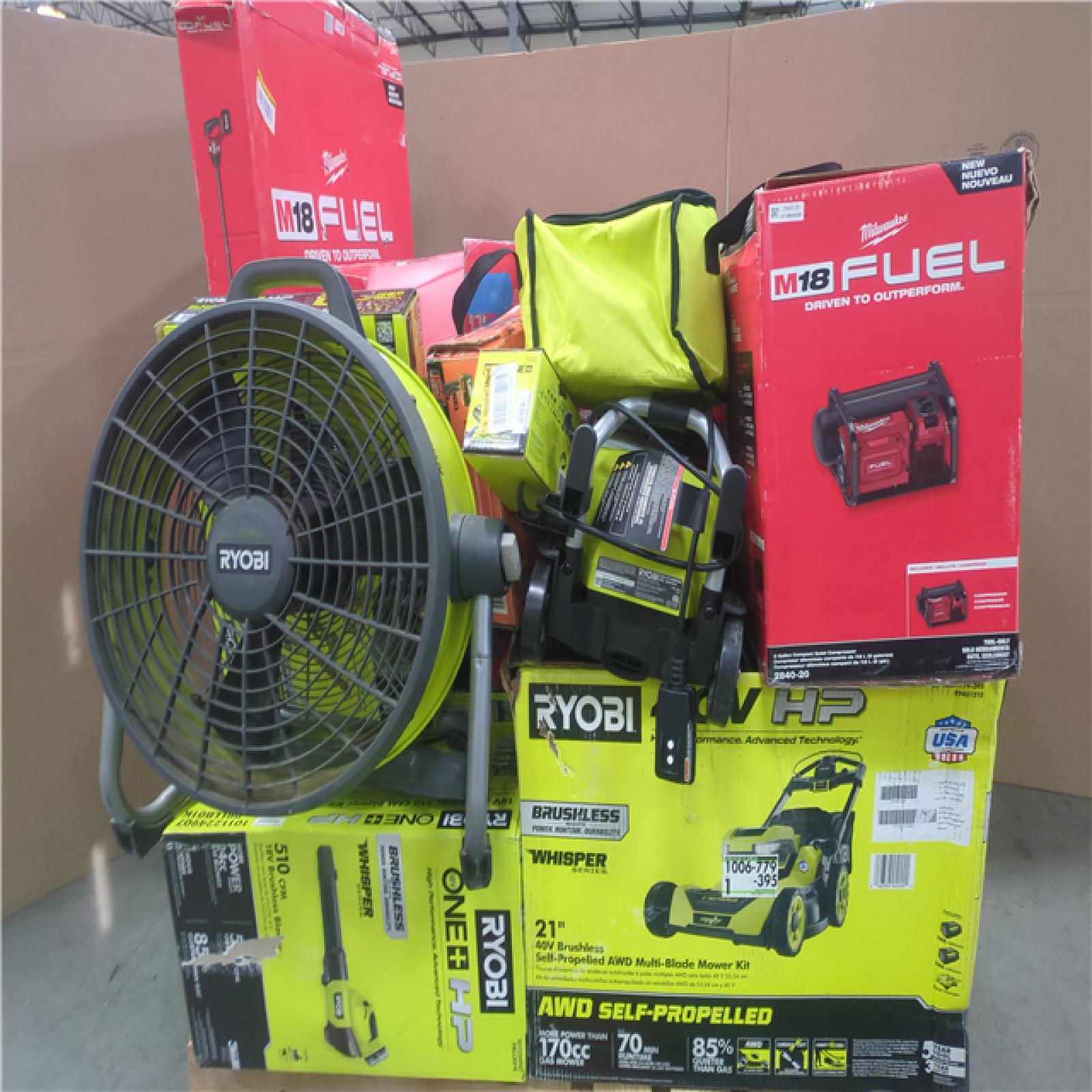 CALIFORNIA AS-IS TOOL PALLET