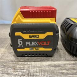 AS-IS DEWALT FLEXVOLT 20V/60V MAX Lithium-Ion 6.0Ah Battery Pack Kit