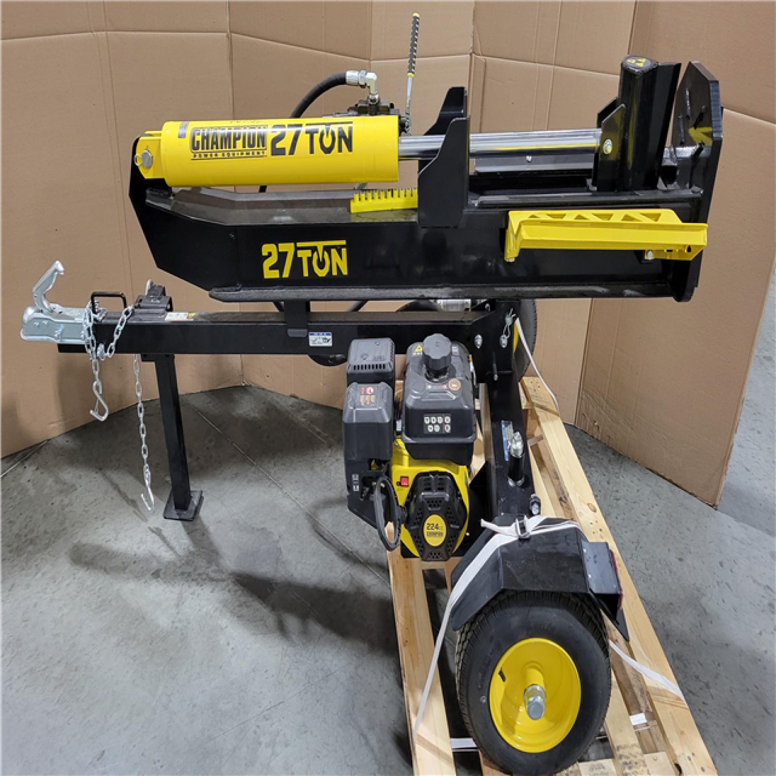 CALIFORNIA AS-IS CHAMPION 27 TON LOG SPLITTER