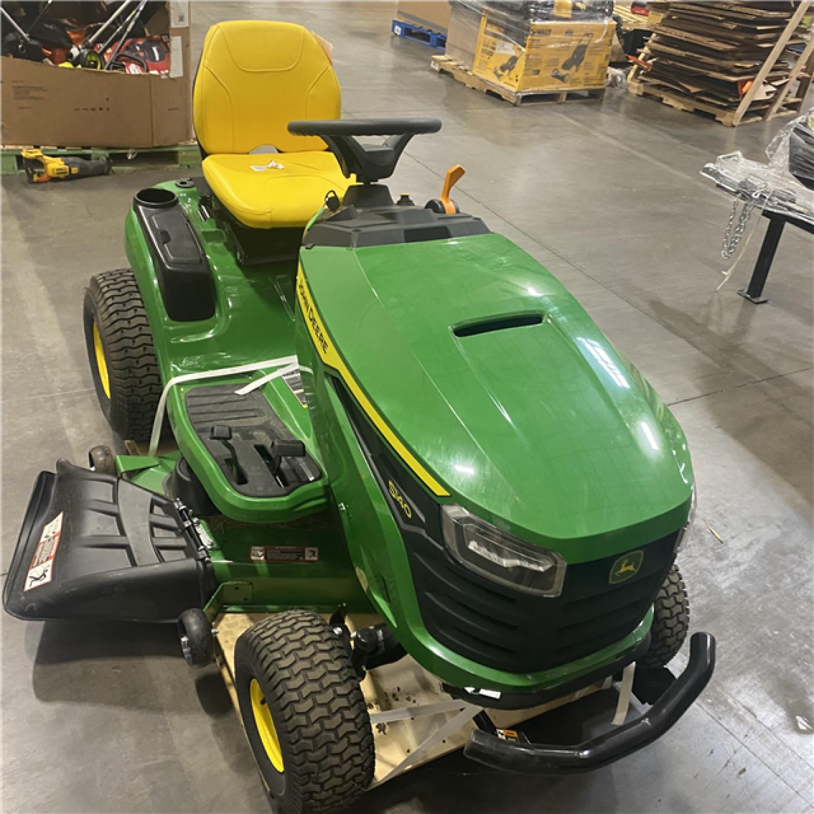 Dallas Location - As-Is John Deere S140 lawn tractor - mowers