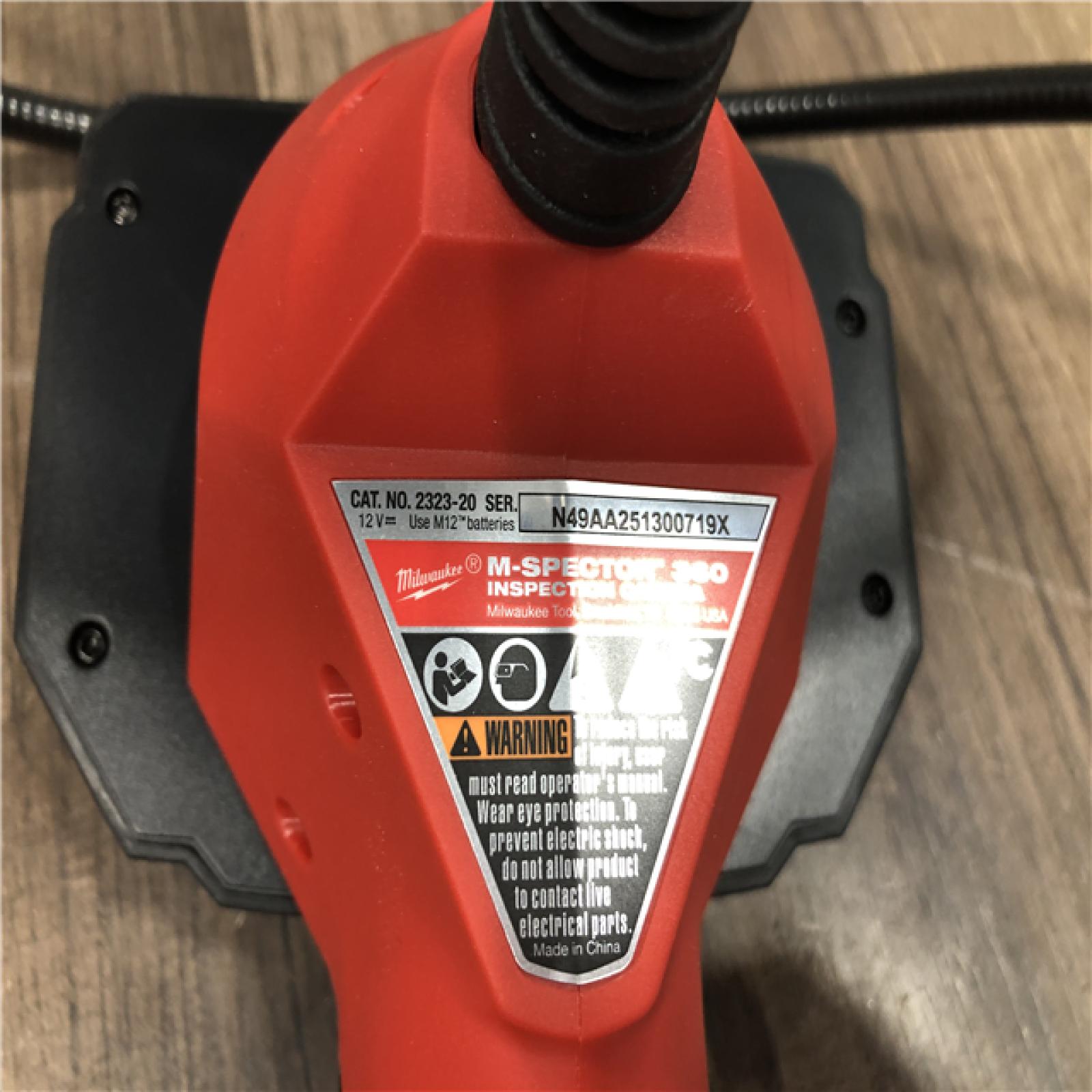 AS-IS Milwaukee 12V Lithium-Ion Cordless M-SPECTOR 360-Degree 4 ft. Inspection Camera Kit