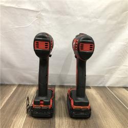 AS-IS Milwaukee 18V Lithium-Ion Cordless Drill Driver/Impact Driver Combo Kit