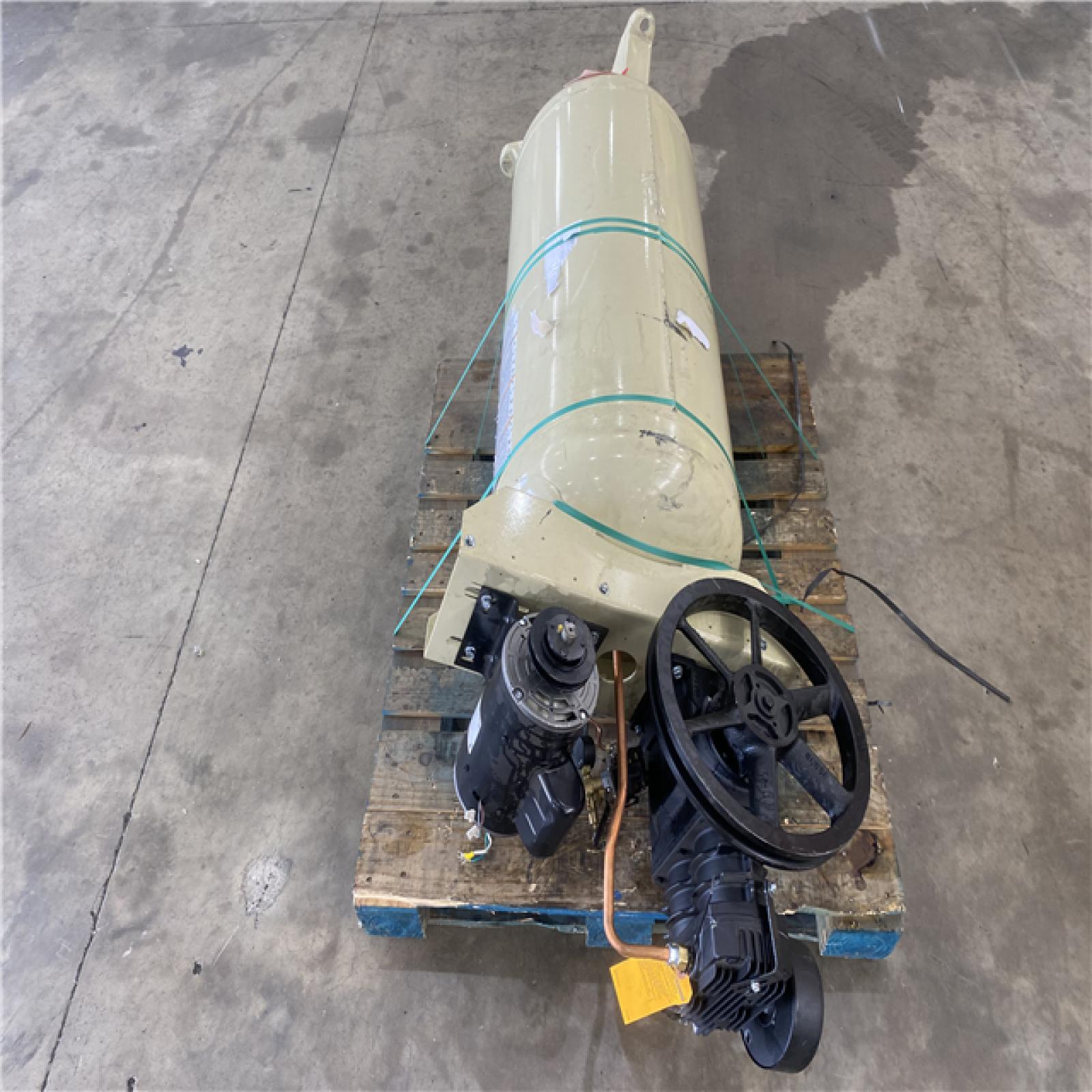 Houston Location - AS-IS Ingersoll 60 Gal Single Phase Air Compressor (No Belt) (No Cage)