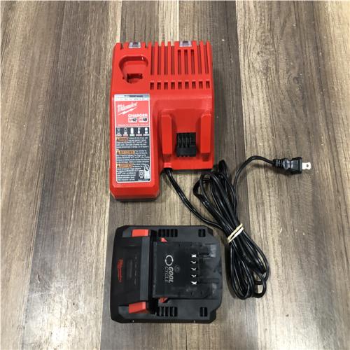 AS-IS Milwaukee 18-Volt Lithium-Ion REDLITHIUM FORGE Starter Kit with 8.0Ah Battery and Rapid Charger
