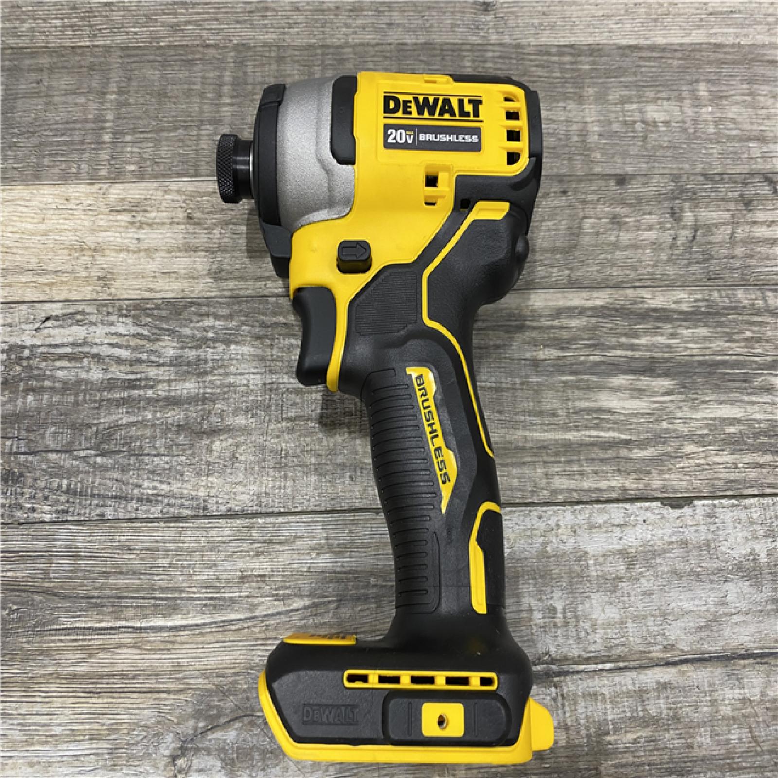 AS-IS DEWALT Atomic 20V Max Lithium-Ion Brushless Cordless Compact 1/4 in. Impact Driver Kit
