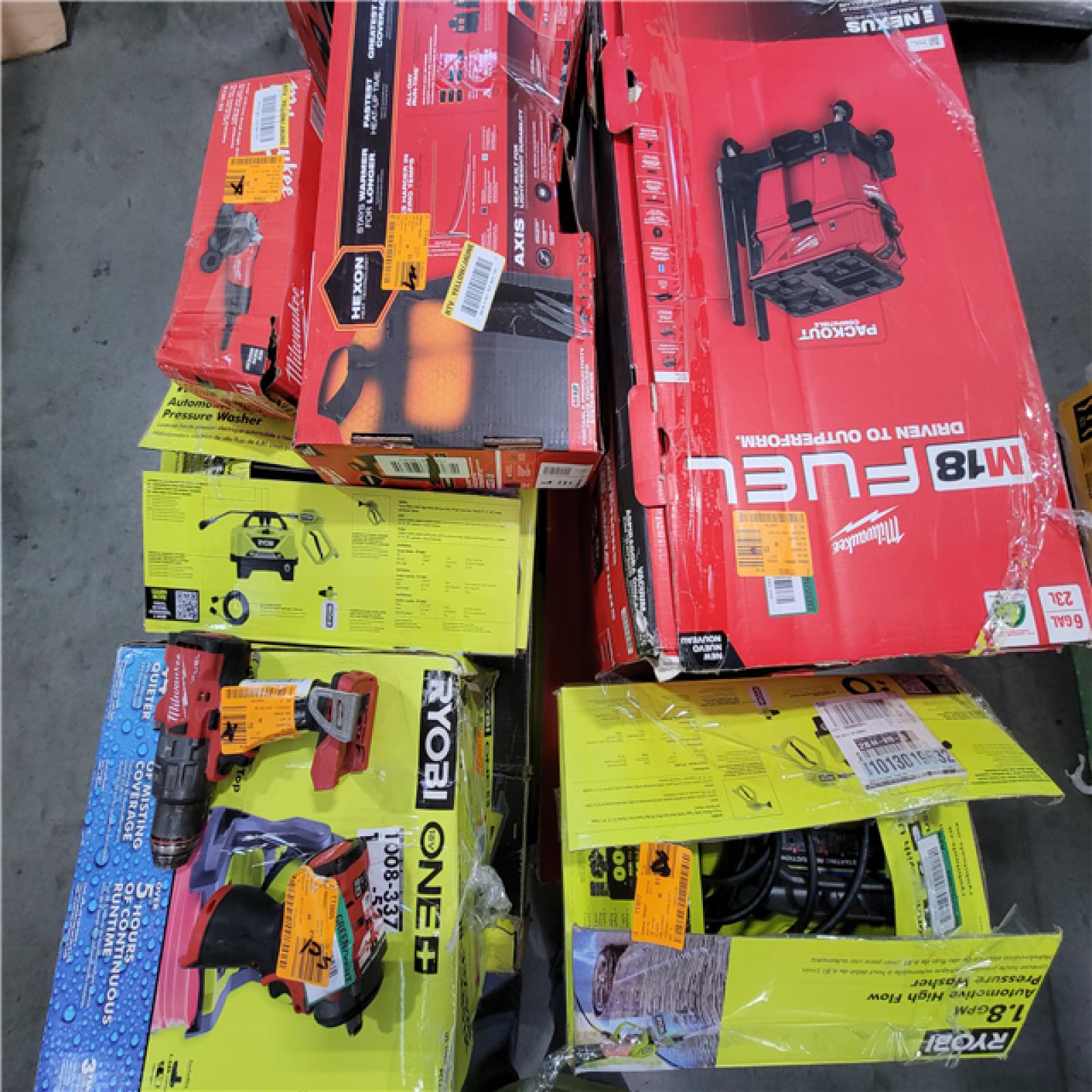 CALIFORNIA AS-IS TOOL PALLET