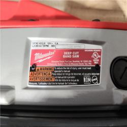 HOUSTON LOCATION - AS - IS Milwaukee 11 Amp Deep Cut Variable Speed Band Saw