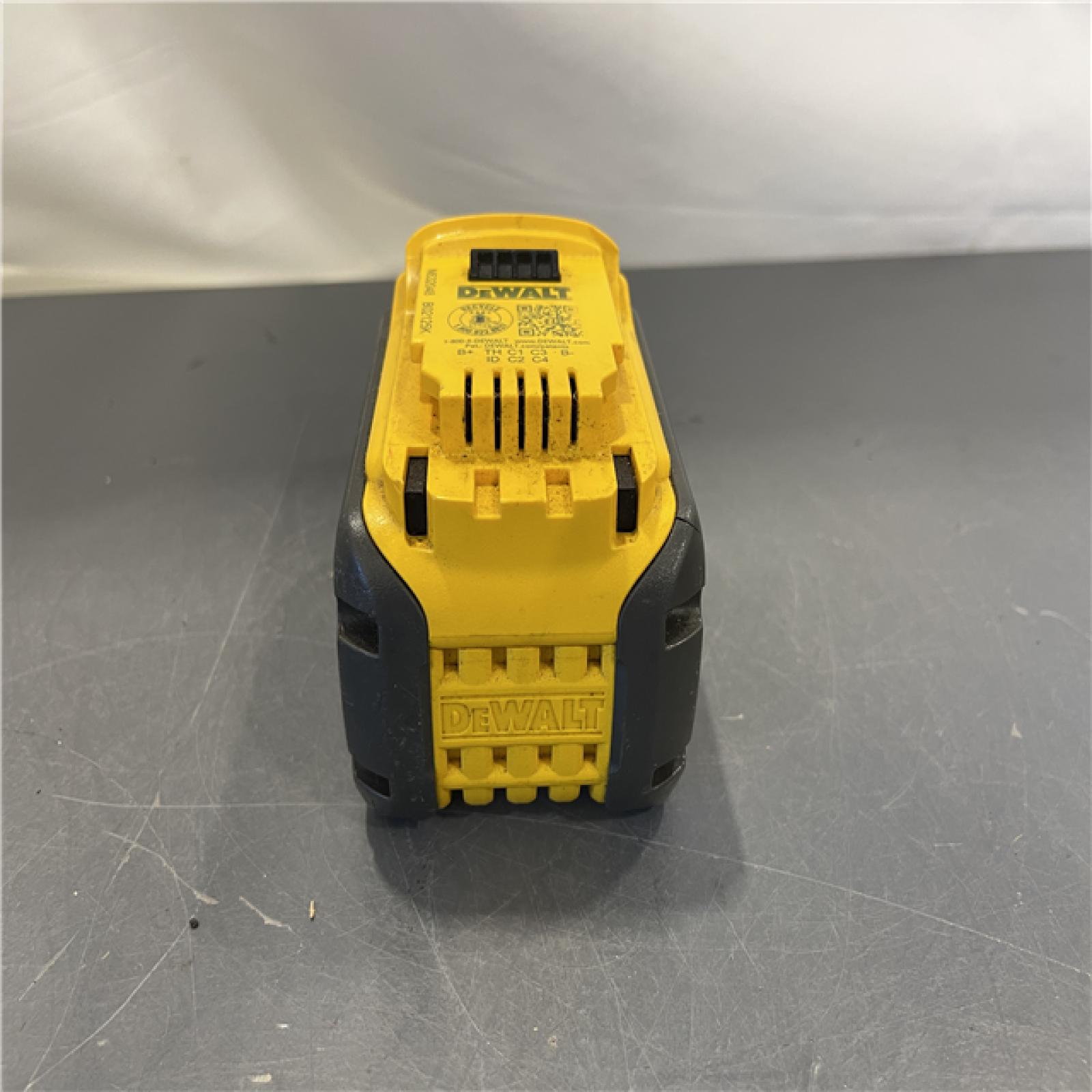 AS-IS - DEWALT FLEXVOLT 20V/60V MAX Lithium-Ion 6.0Ah Battery Pack with 6 Amp Output Charger